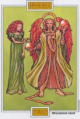 Winged spirit tarot